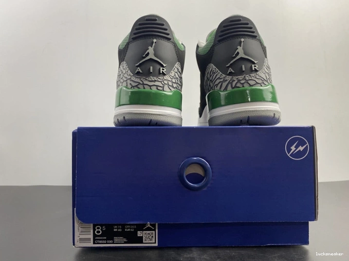 Reps LUCY Pine CT8532-030 Green Jordan 3 Air 0819
